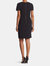 FOCUS by SHANI - Keyhole Crepe Dress