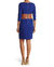 Focus By Shani - Ponte Knit Dress With Leather Waistband