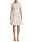 Novelty Applique Dress - White