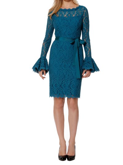 Shani Ruffle Sleeve Lace Dress product