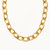 Bold Chunky Chain Necklace - Gold