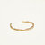 Handcraft Cuff Bangle - Gold