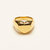 Heart Shaped Signet Ring - Gold