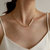 Pearl Paperclip Chain Necklace