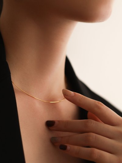 Shapes Studio Stacking Herringbone Necklace product