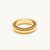 Bobble Band Ring - Gold