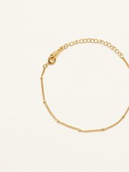 Bobble Chain Bracelet - 18k Gold plated