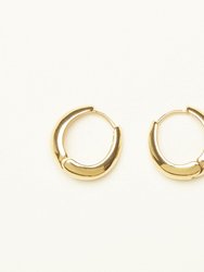 Bold Hoop Earrings - Gold