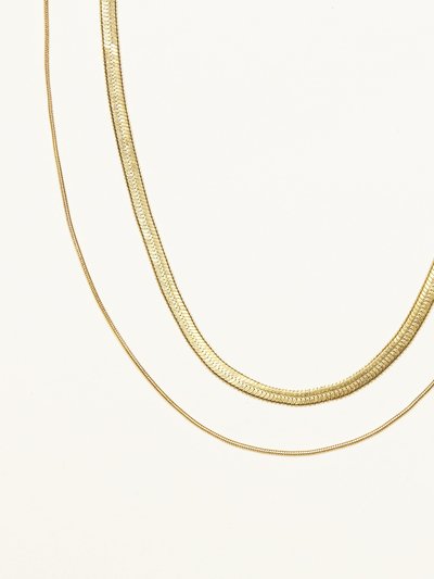 Shapes Studio Double Herringbone Necklace product