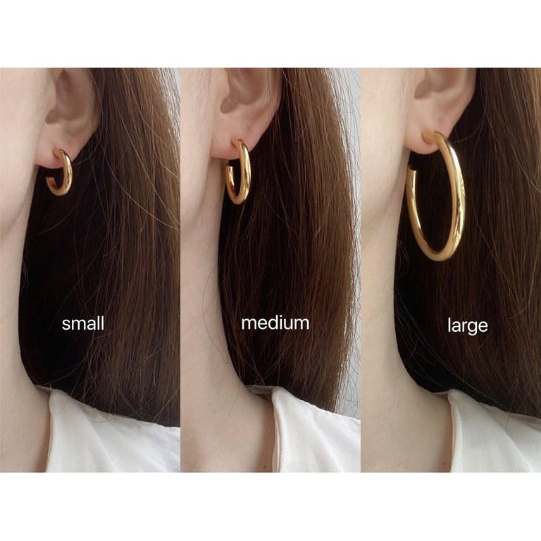 Everyday Gold Hoops - 3 styles