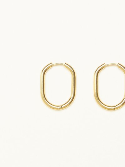 Shapes Studio French Thin Hoop Earrings product