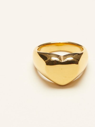 Shapes Studio Heart Shaped Signet Ring product