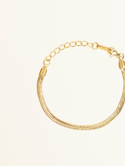 Shapes Studio Herringbone Flat Chain Bracelet product