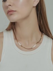 Herringbone Snake Necklace/Choker - 2 Styles