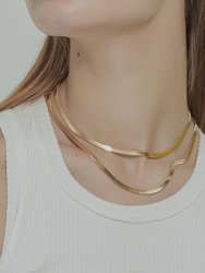 Herringbone Snake Necklace/Choker - 2 Styles