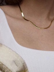 Herringbone Snake Necklace/Choker - 2 Styles