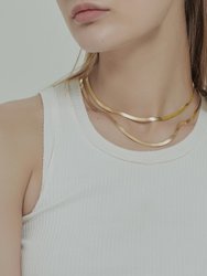 Herringbone Snake Necklace/Choker - 2 Styles