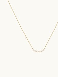 Mini Freshwater Pearls Necklace - Gold