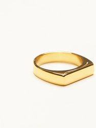 Minimalist Bar Ring - Gold