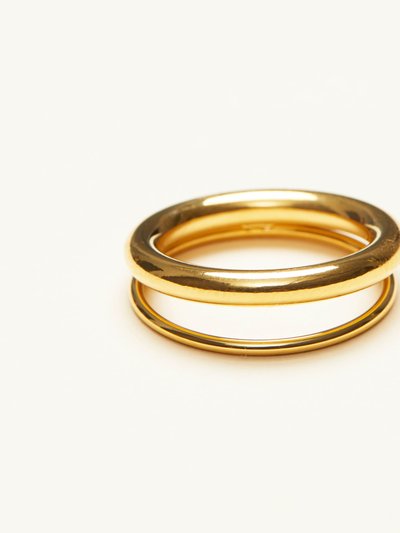 Shapes Studio Mixed Double Band Ring product