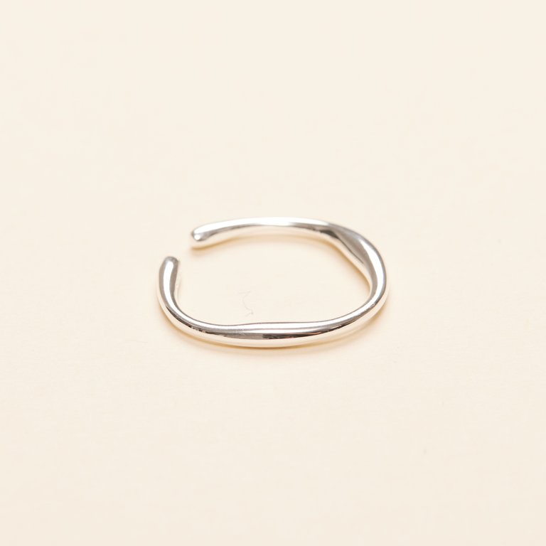 Mobius Handcrafted Ring (Sterling Silver) - Sterling Silver