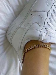 Round Curb Chain Anklet