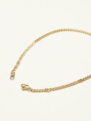 Round Curb Chain Anklet
