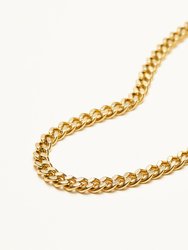 Round Curb Chain Necklace