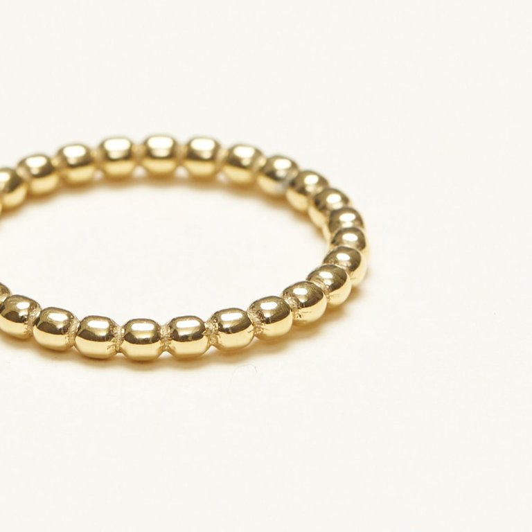 Small Bobble Stacking Ring