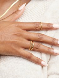Small Bobble Stacking Ring