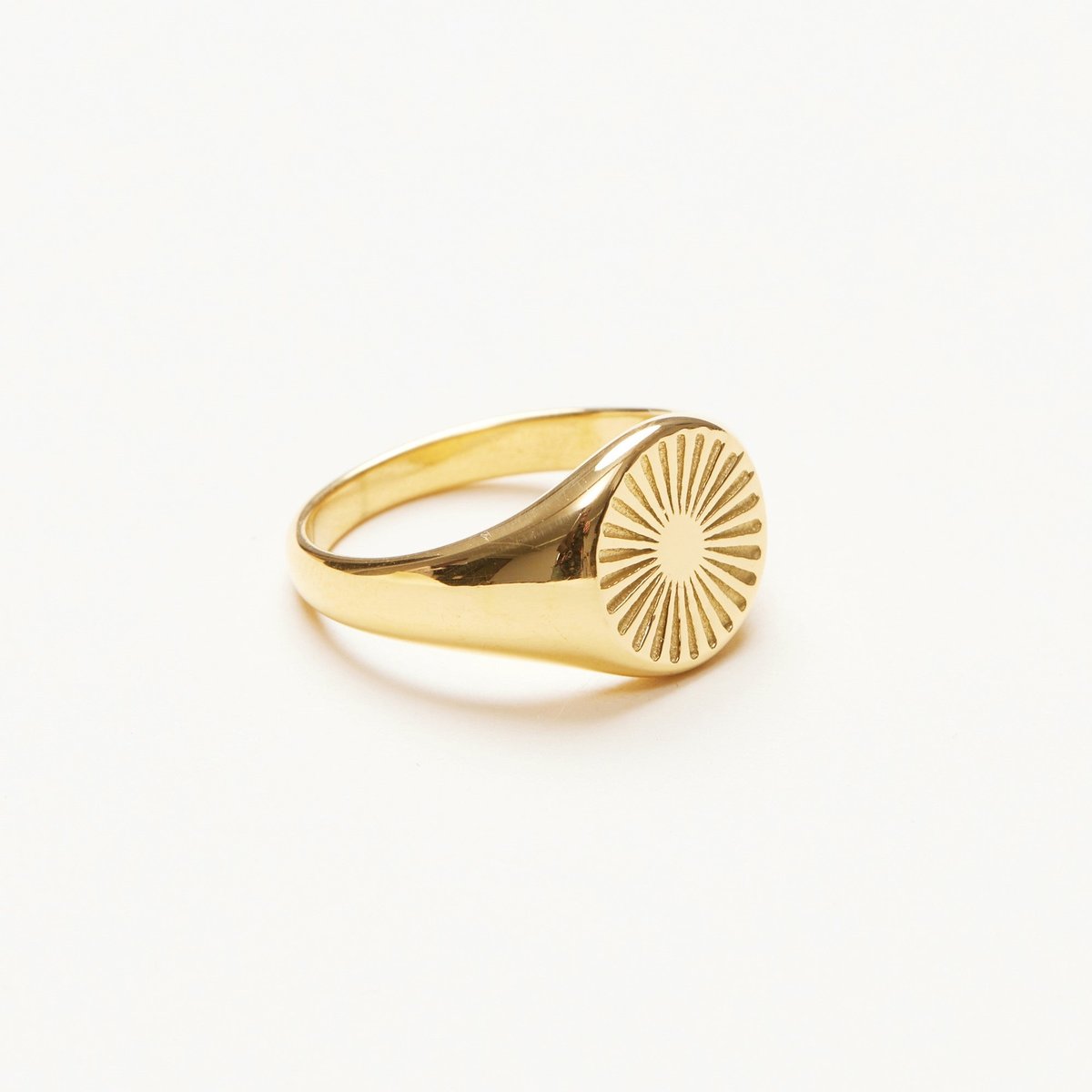 Shapes Studio Sun Signet Ring