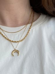 Thin Herringbone Necklace / Choker (2 Styles)
