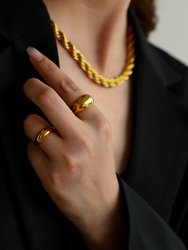 Timeless Bold Dome Ring - 2 Styles