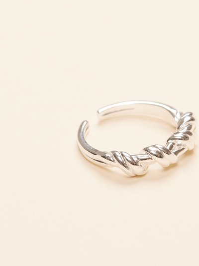 Shapes Studio Twist Knot Ring (Sterling Silver) product