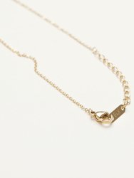 Unique Pearl Charm Necklace