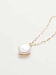 Unique Pearl Charm Necklace