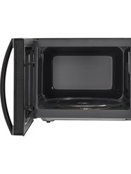 1.4 Cu. Ft. Black Stainless Countertop Microwave