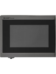 1.4 Cu. Ft. Black Stainless Countertop Microwave