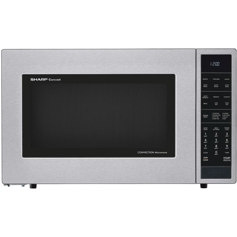 1.5 Cu. Ft. Stainless Countertop Convection Microwave - Silver
