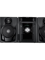 240W 5-Disc Bluetooth Mini Shelf System - Black