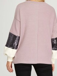 Multi Colored Sweater With Sequins