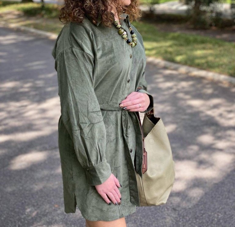 Bay Dress In Olive