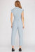 Dolman Sleeve Flap Pocket Belted Jumpsuit