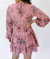 Love And Lucky Floral Dress In Dusty Rose