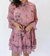 Love And Lucky Floral Dress In Dusty Rose