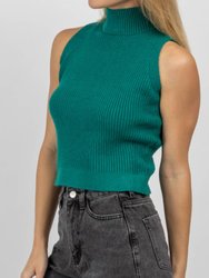 Mock Neck Knit Tank