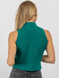 Mock Neck Knit Tank