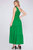 Sierra Smocked Maxi Dress In Green