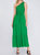 Sierra Smocked Maxi Dress In Green - Green