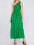 Sierra Smocked Maxi Dress In Green - Green